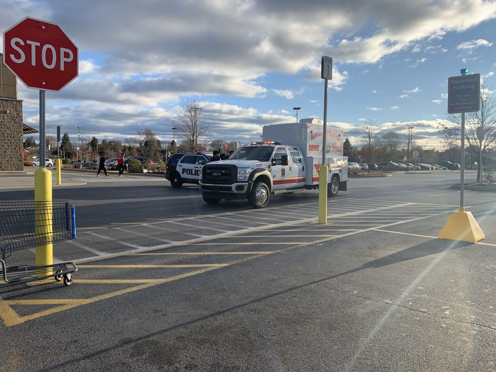Bomb squad reports to Whitehall Walmart